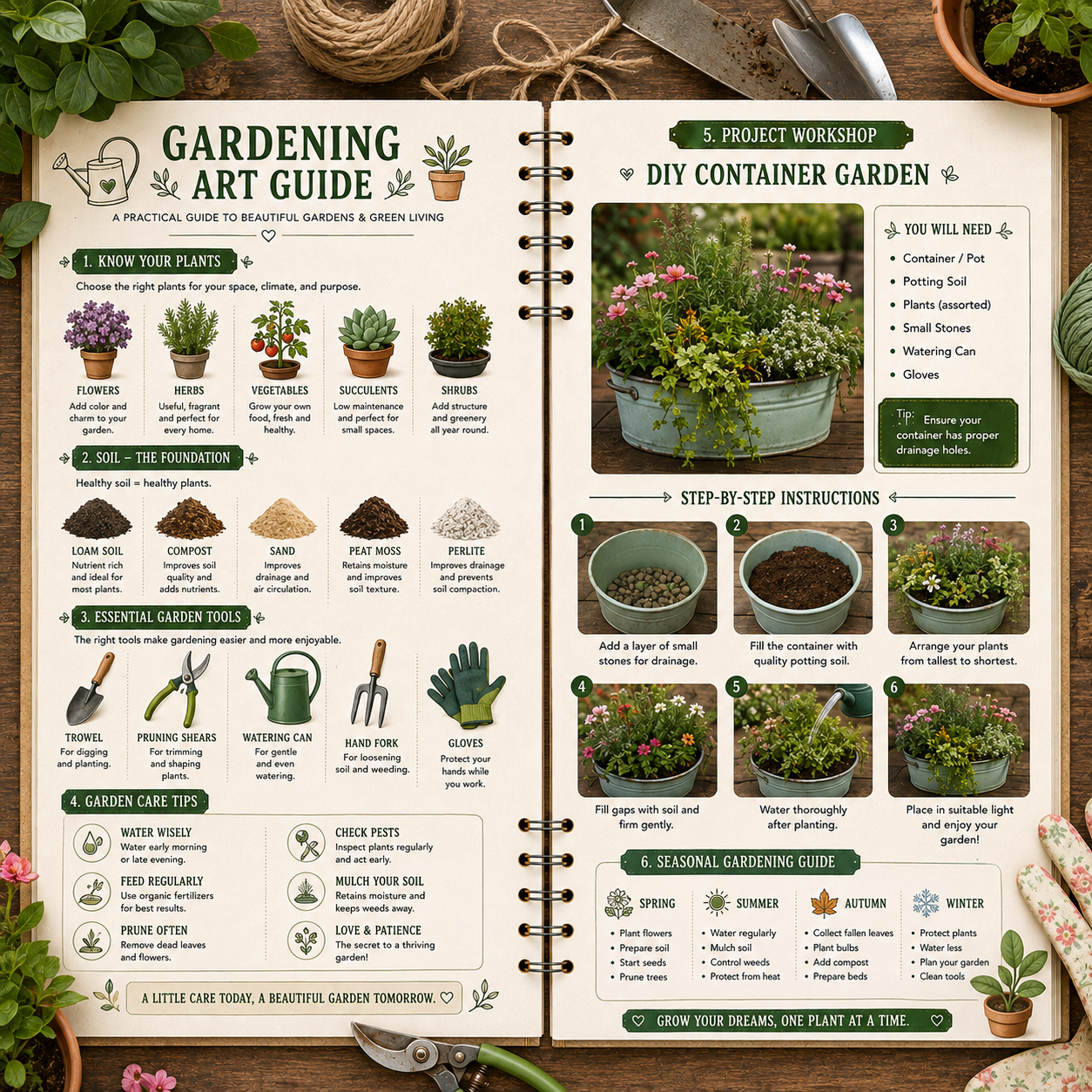 1.000+ Free Gardening Art Notes
